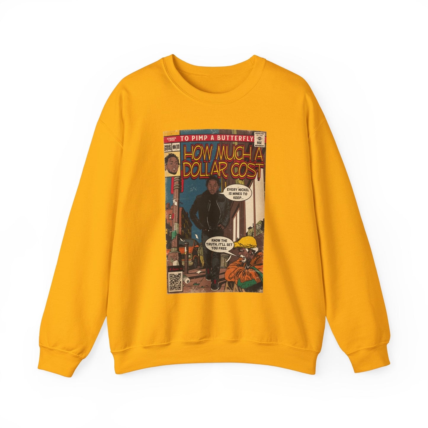 How Much A Dollar Cost- Unisex Heavy Blendâ„¢ Crewneck Sweatshirt