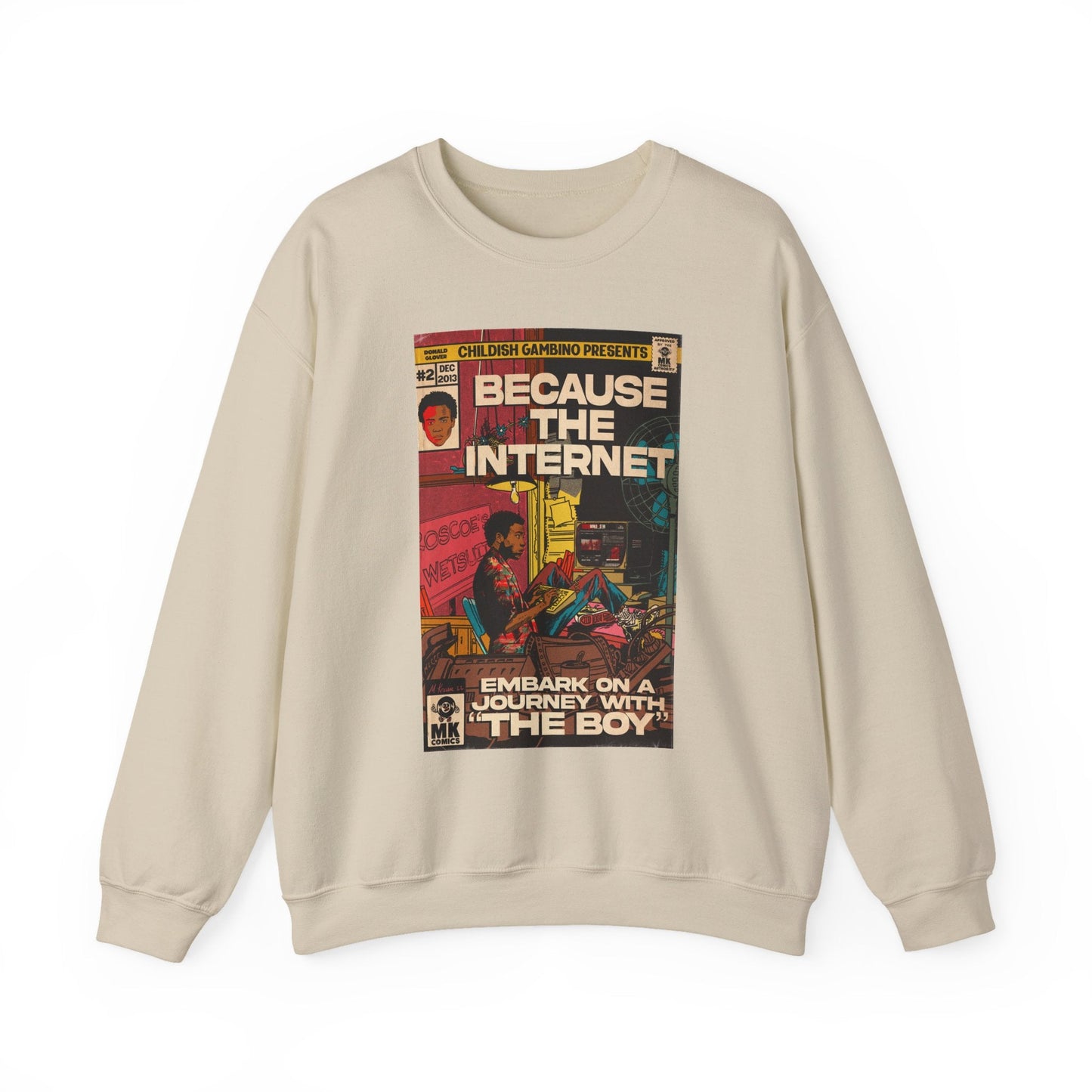 Because The Internet - Unisex Heavy Blendâ„¢ Crewneck Sweatshirt