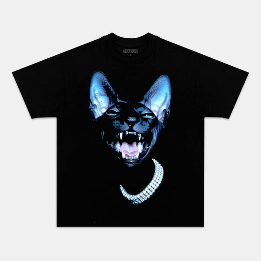 RETRO STREET STYLE & CAT TEE Style003 - clothing by TeeHivey.com (Image 1)