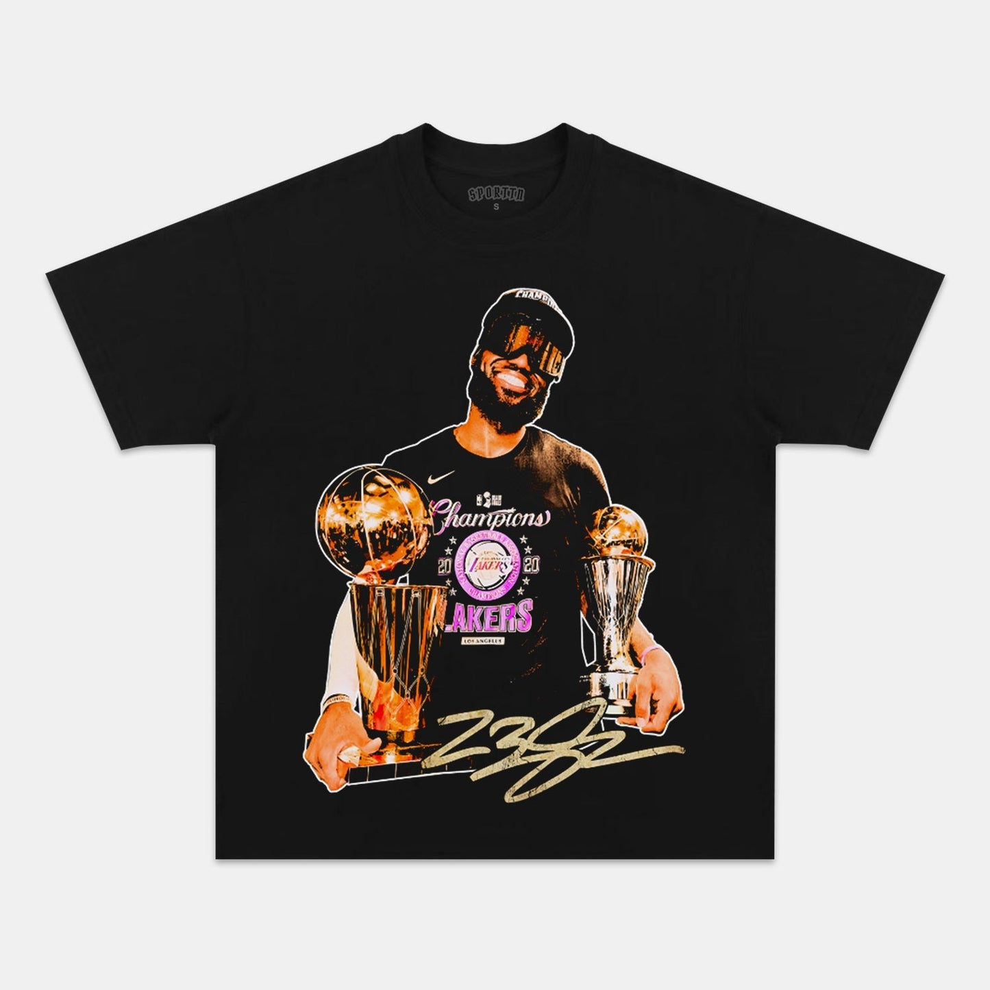 LEBRON TROPHY TEE - clothing by TeeHivey.com (Image 1)