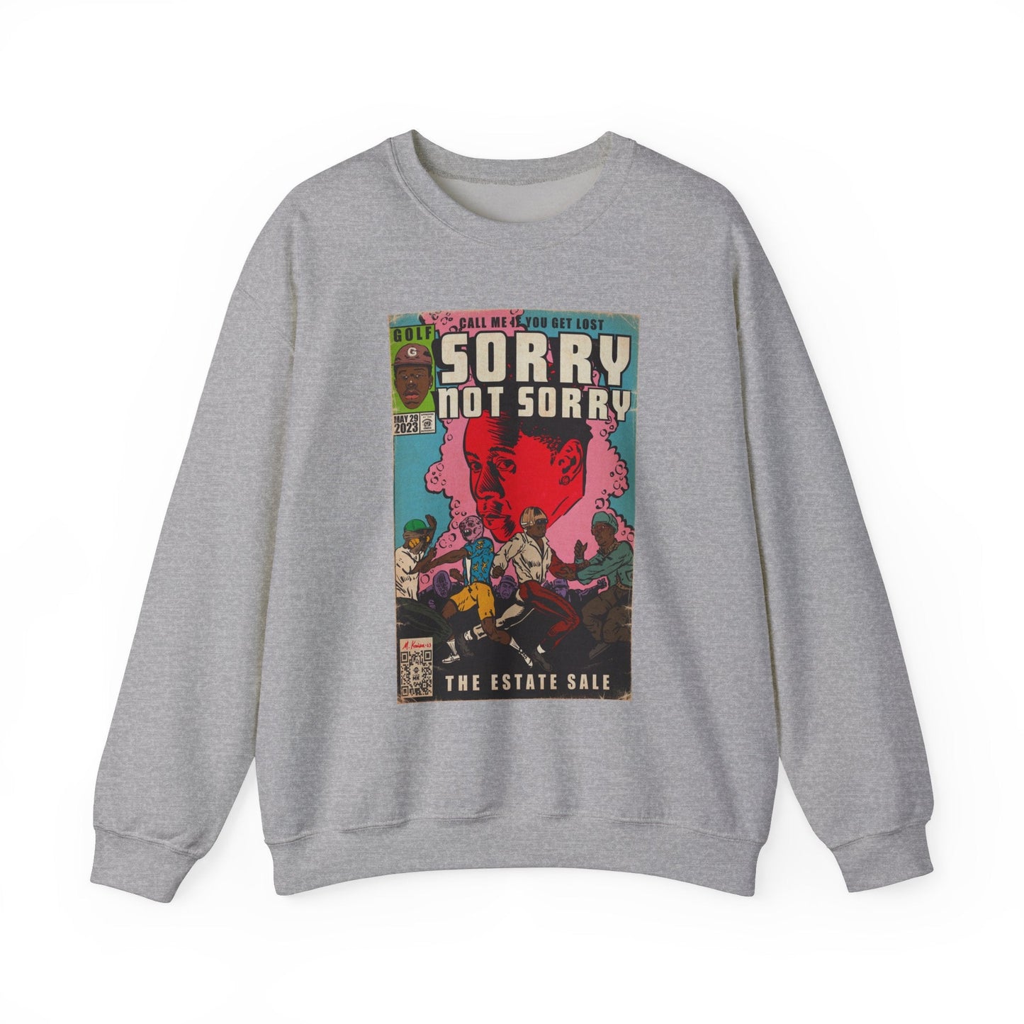 Tyler - Sorry Not Sorry - Unisex Heavy Blendâ„¢ Crewneck Sweatshirt