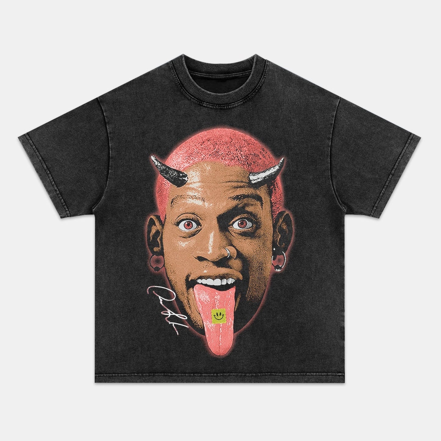 DENNIS RODMAN BIG FACE TEE Style001