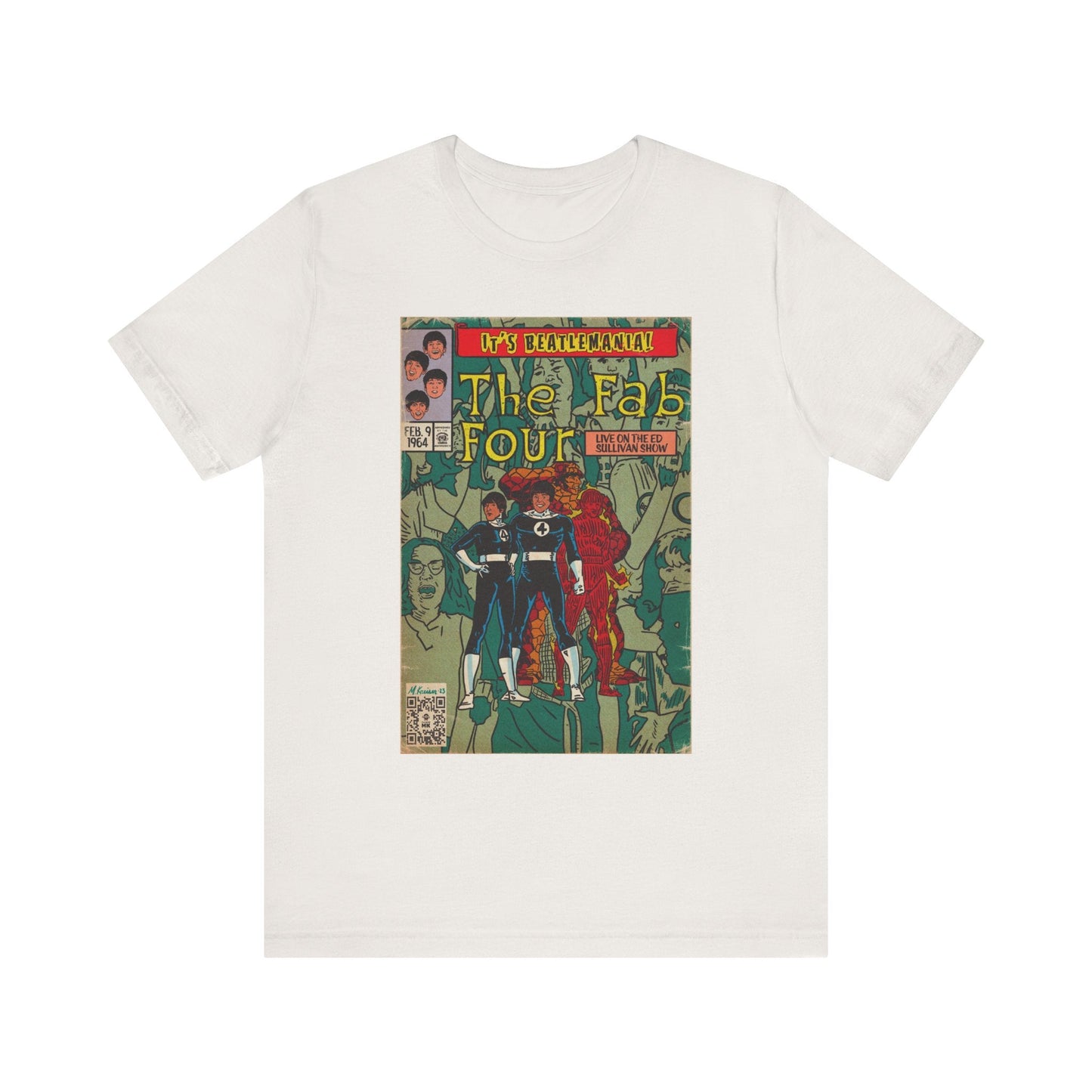 Beatlemania -  Unisex Jersey Short Sleeve Tee