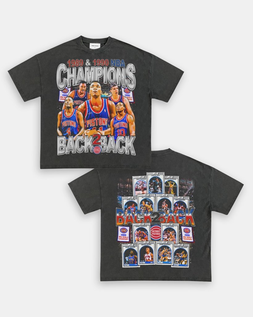 89 & 90 NBA CHAMPS TEE - [DS]
