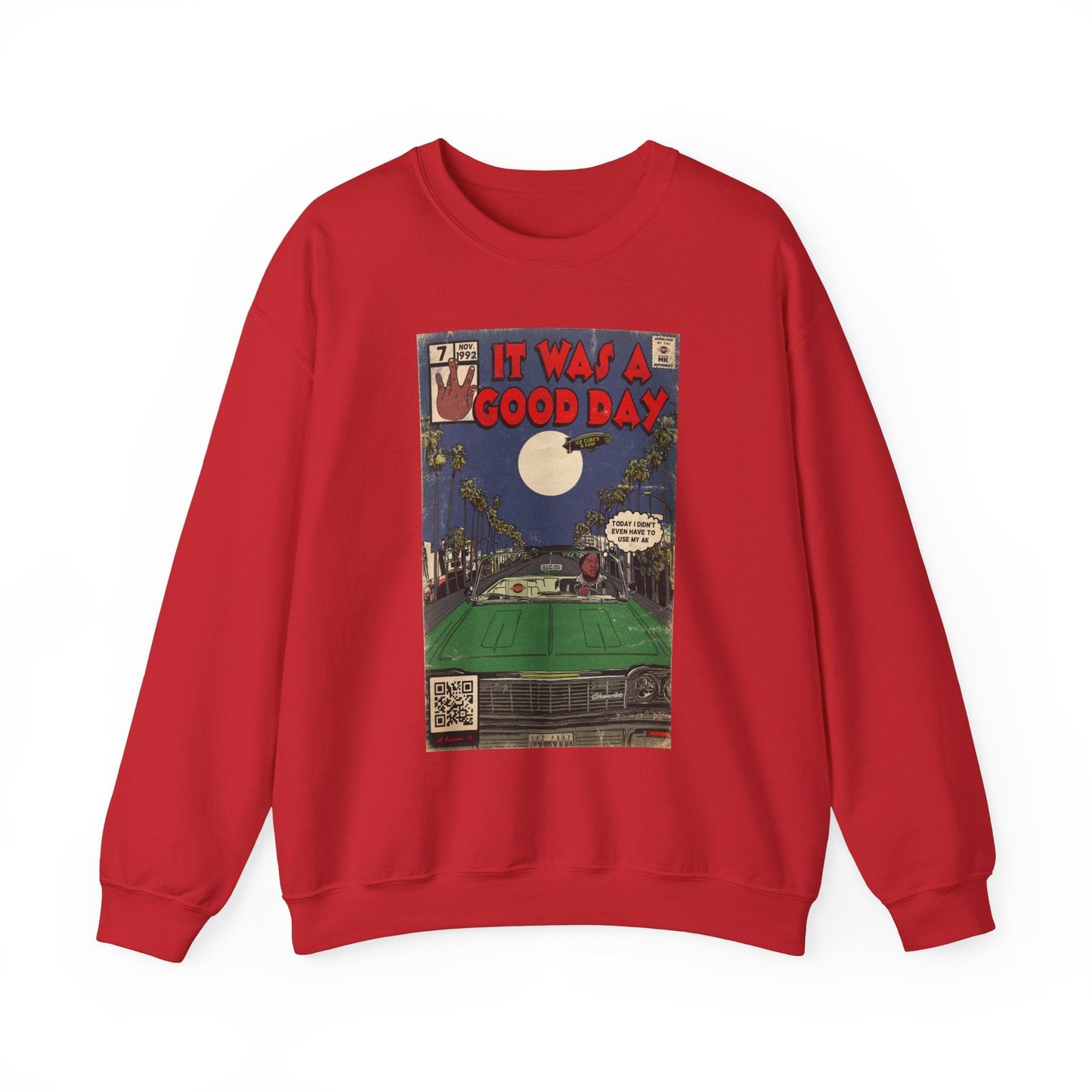 It Was a Good Day - Unisex Heavy Blendâ„¢ Crewneck Sweatshirt