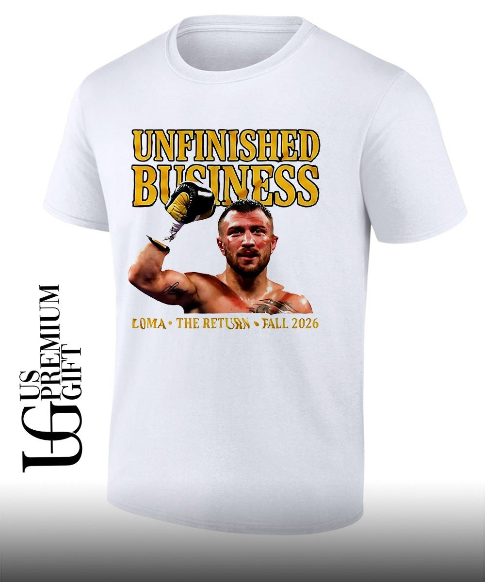 Vasyl Lomachenko Boxing Unfinished Business Loma the Return fall 2026 shirt