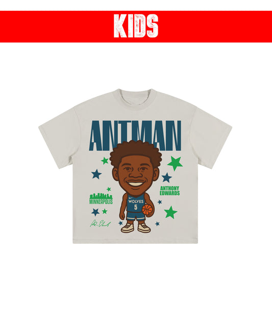 ANTMAN CARTOON KIDS TEE - clothing by TeeHivey.com (Image 1)