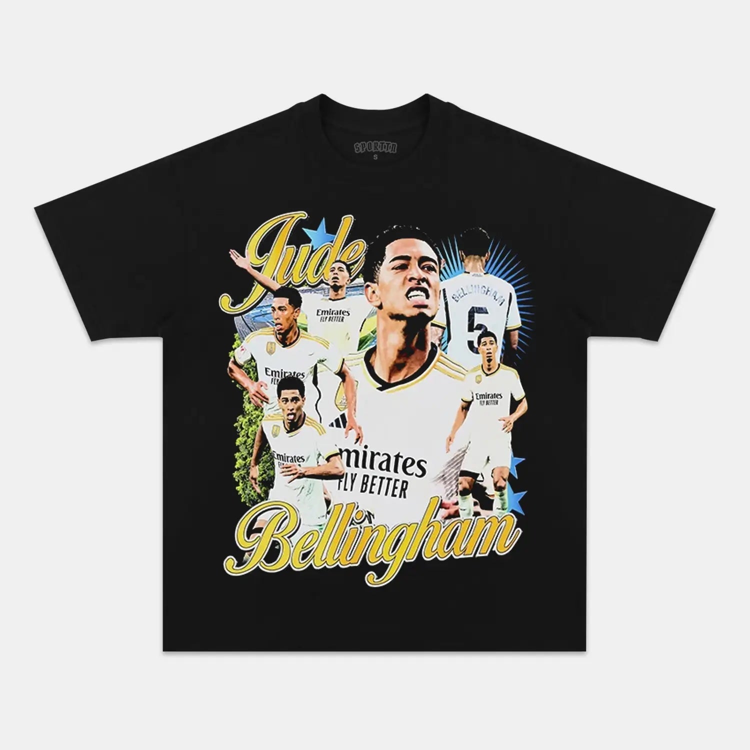 JUDE BELLINGHAM V2 TEE Style001 - clothing by TeeHivey.com (Image 1)