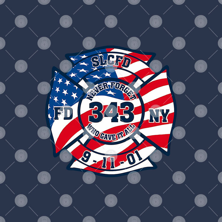 9/11 Memorial 24th Anniversary 343 Firefighters Tribute T Shirt