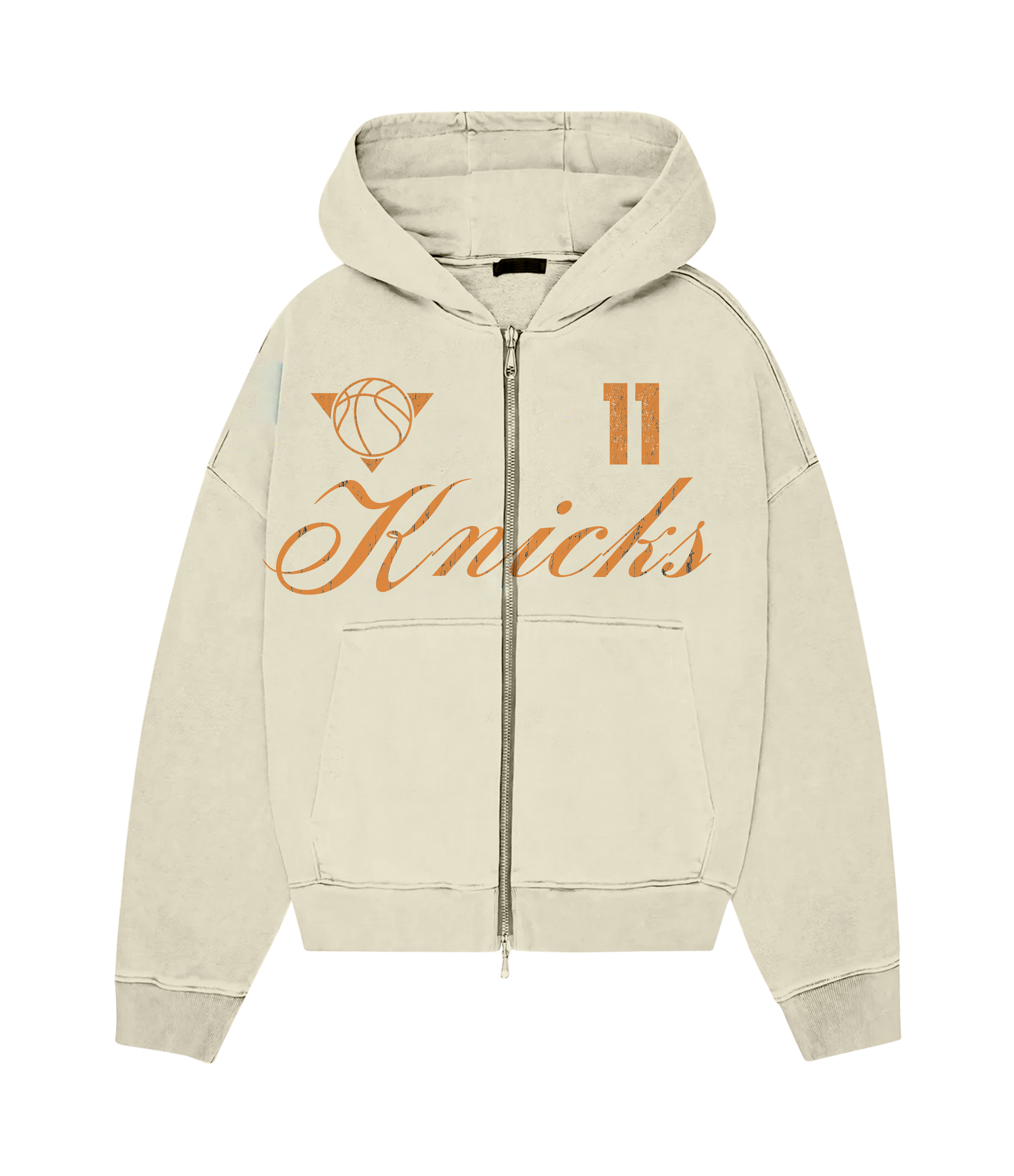 NEW YORK ZIP HOODIE - clothing by TeeHivey.com (Image 3)