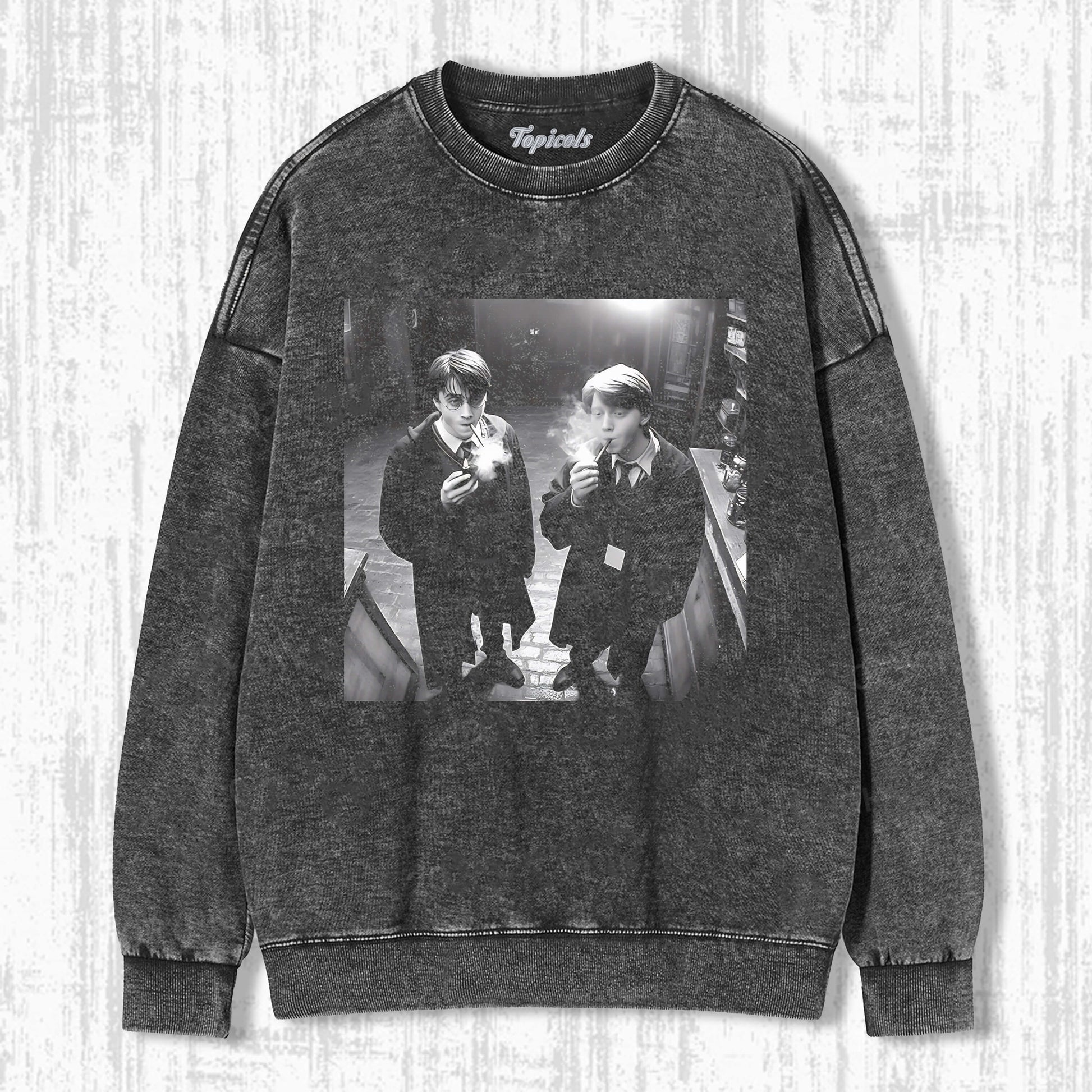 HARRY AND RON SMOKING SHIRT - clothing by TeeHivey.com (Image 2)