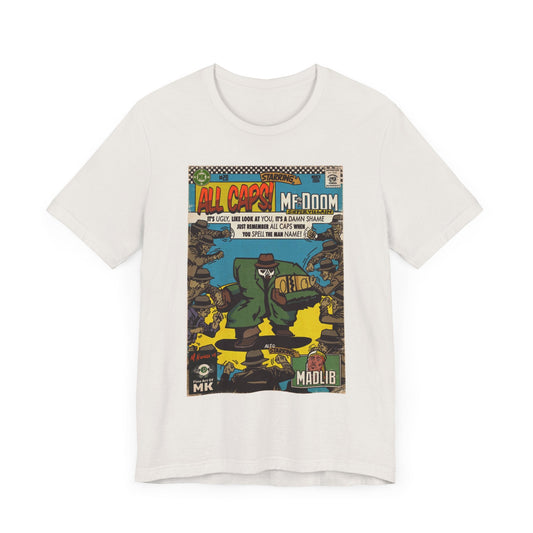 All Caps - Unisex Jersey Short Sleeve Tee