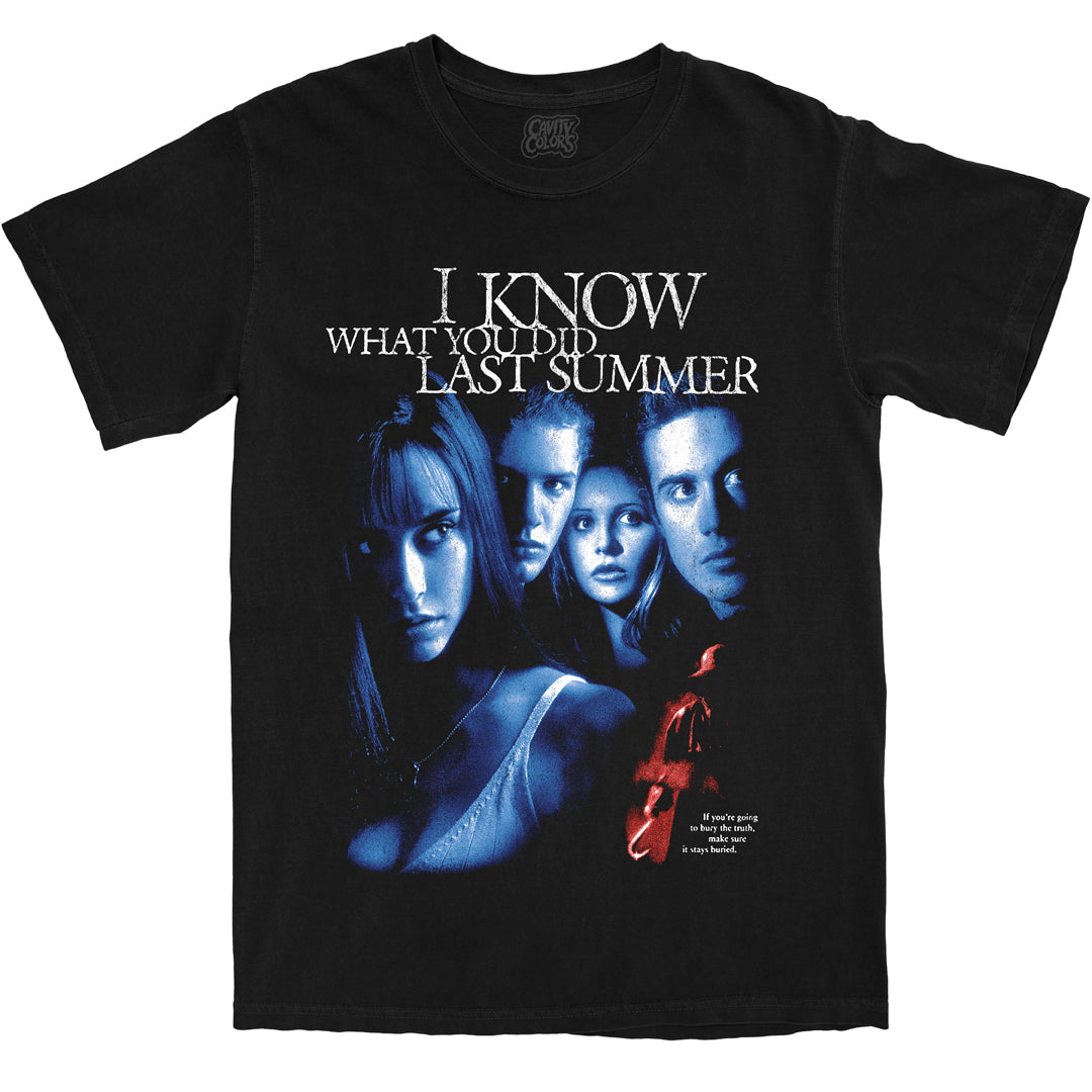 I KNOW WHAT YOU DID LAST SUMMER (97) - POSTER T-SHIRT (COMFORT COLORS)