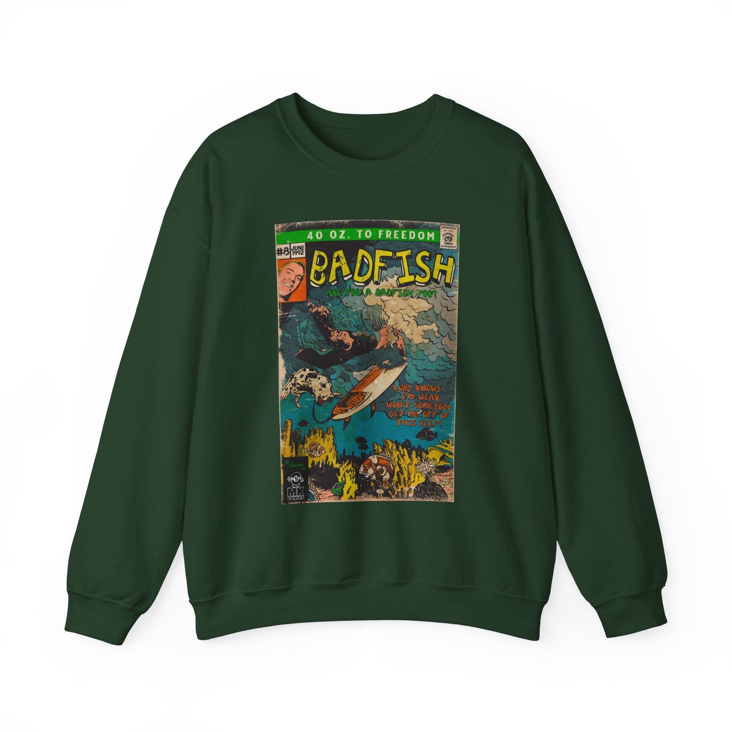 Badfish - Unisex Heavy Blendâ„¢ Crewneck Sweatshirt