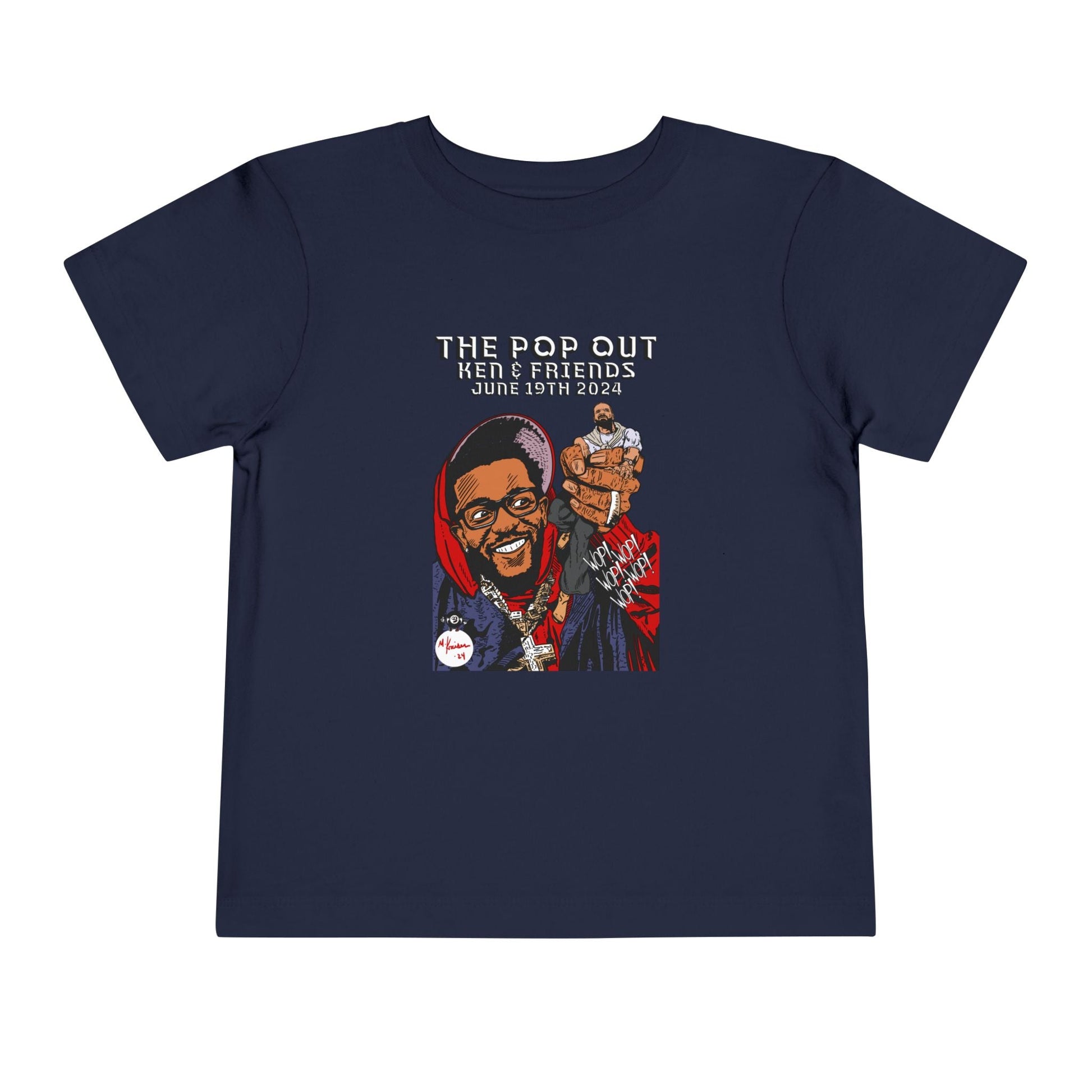 The Pop Out - Toddler Short Sleeve Tee - clothing by TeeHivey.com (Image 5)