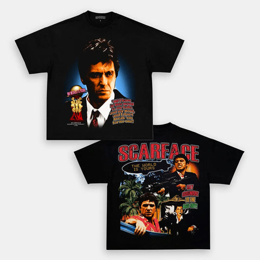 SCARFACE TEE Style002 - clothing by TeeHivey.com (Image 1)