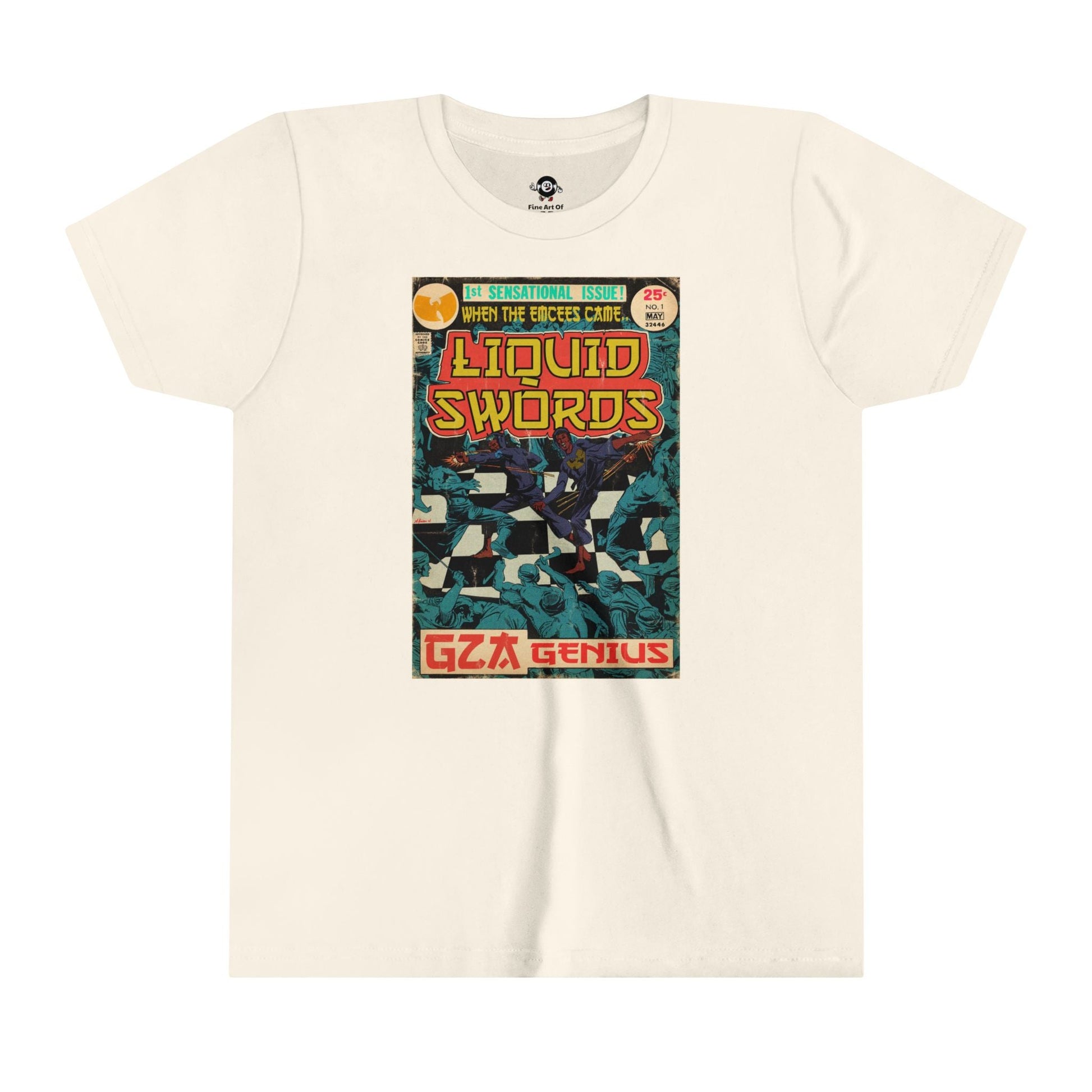 KIDS - Liquid Swords - Youth Short Sleeve Tee - clothing by TeeHivey.com (Image 1)