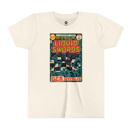 KIDS - Liquid Swords - Youth Short Sleeve Tee - clothing by TeeHivey.com (Image 1)