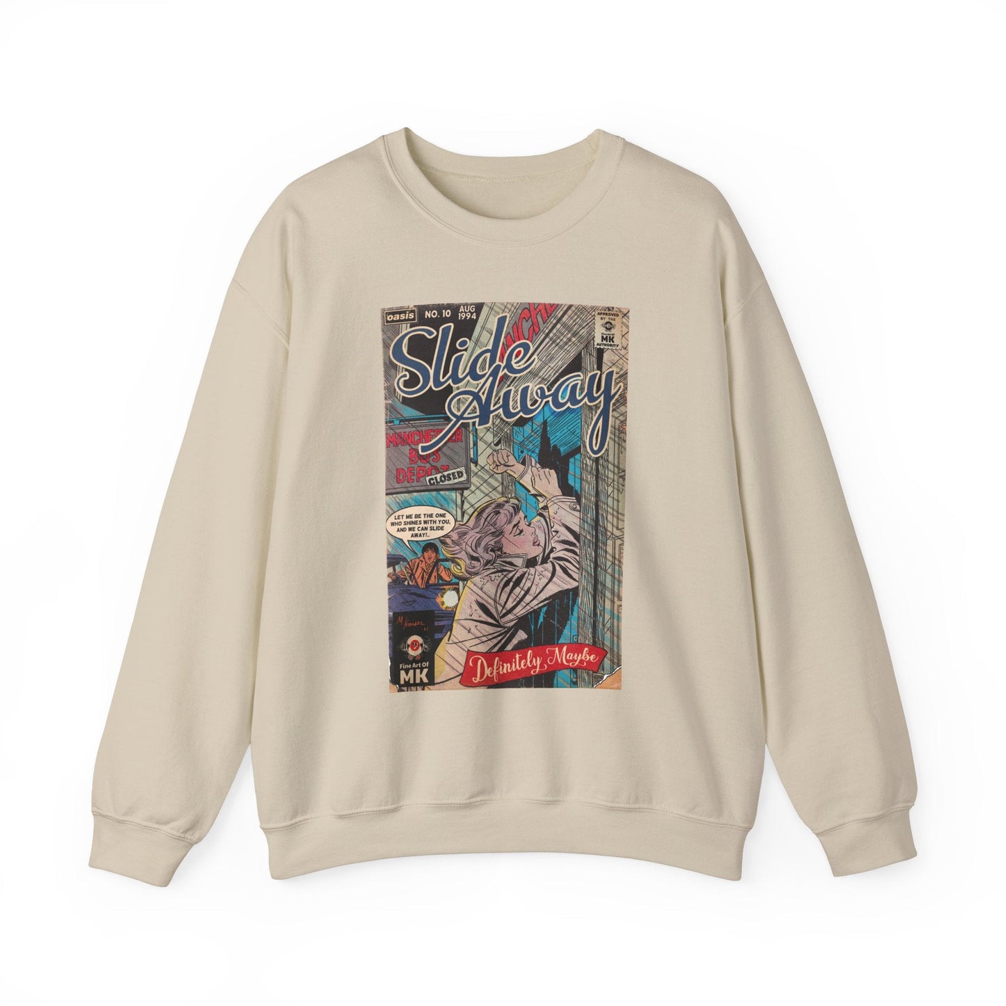 Slide Away - Unisex Heavy Blendâ„¢ Crewneck Sweatshirt