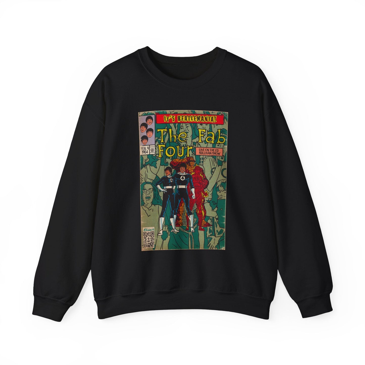 Beatlemania -  Unisex Heavy Blendâ„¢ Crewneck Sweatshirt