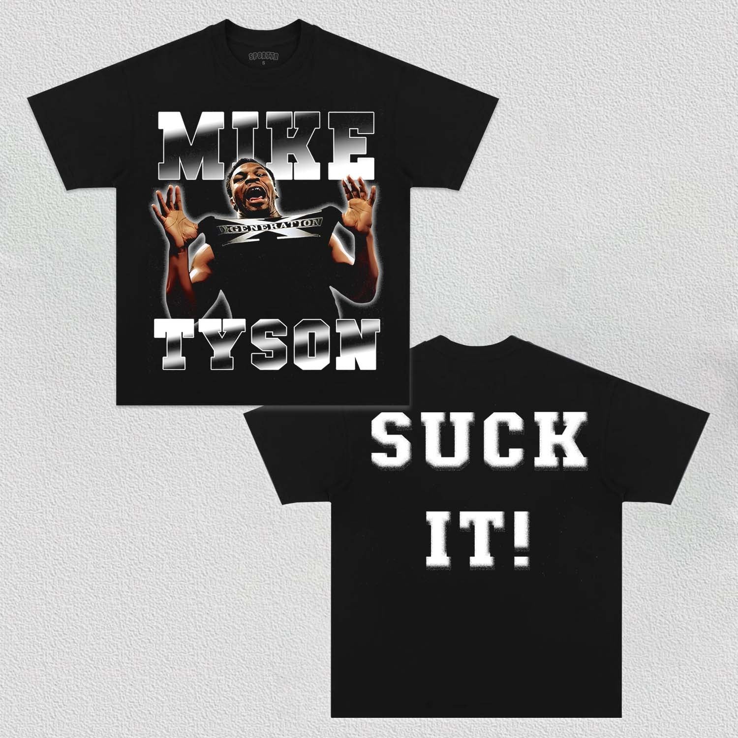 MIKE TYSON TEE 1 - clothing by TeeHivey.com (Image 1)