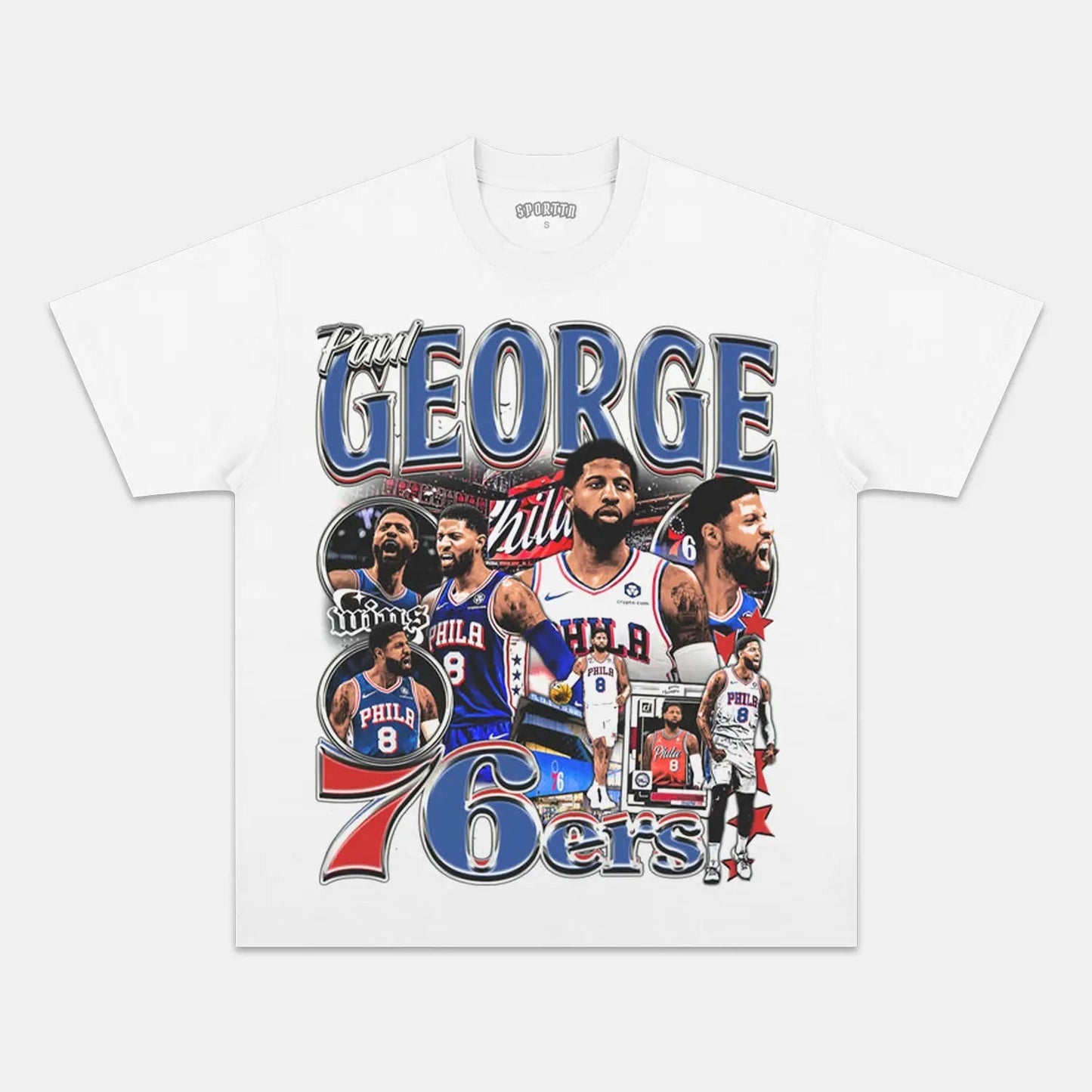 PAULGEORGE-SIXERS TEE - clothing by TeeHivey.com (Image 2)