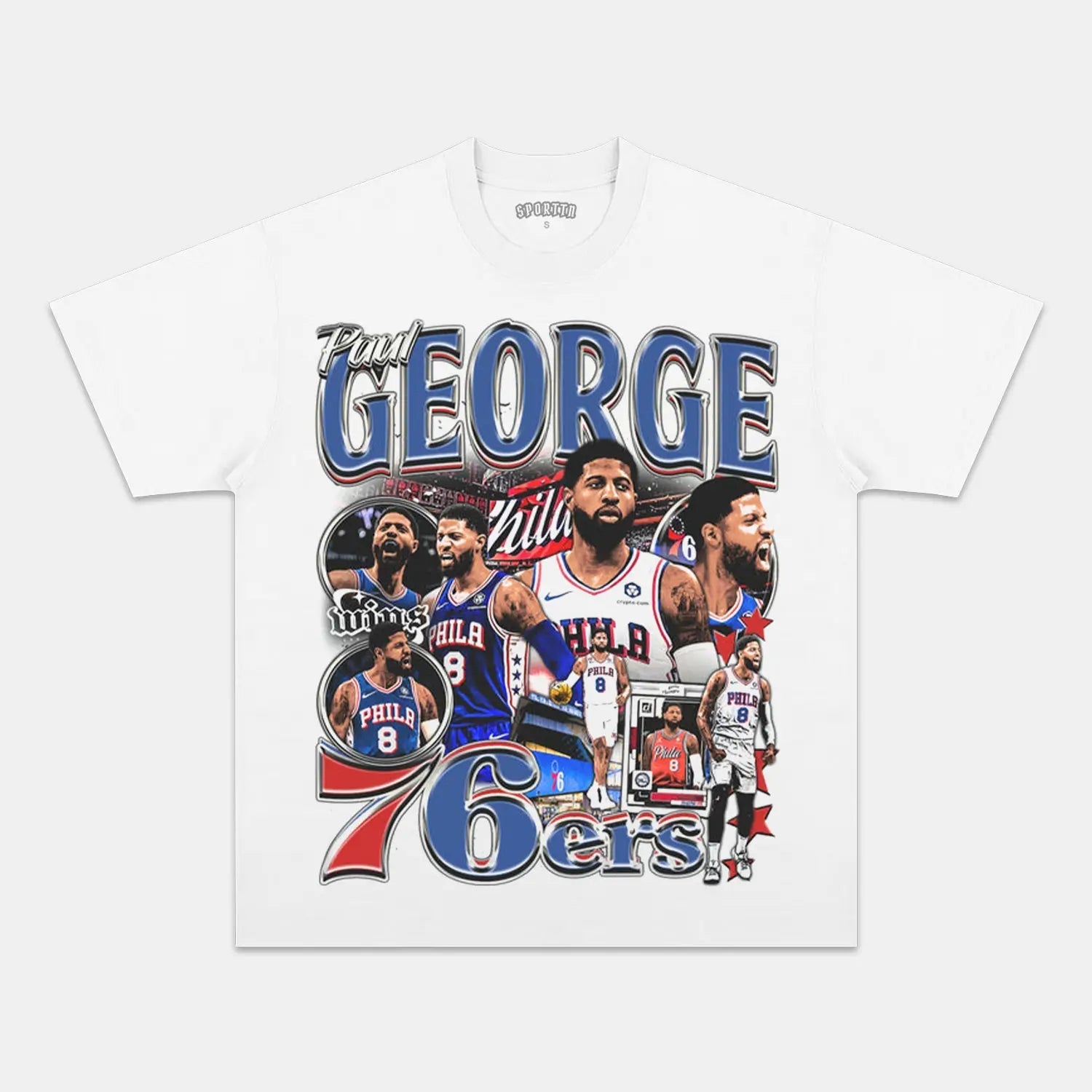 PAULGEORGE-SIXERS TEE - clothing by TeeHivey.com (Image 2)