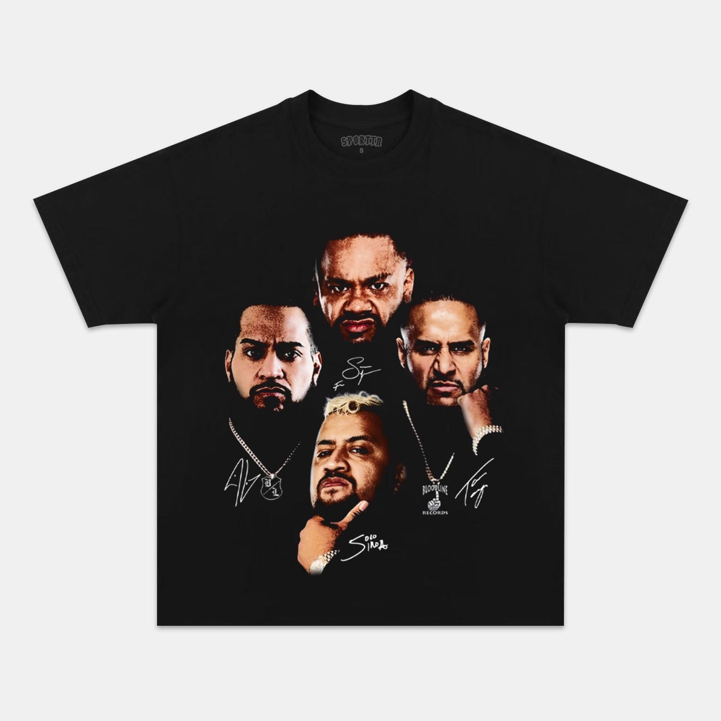 BLOODLINE RECORDS 2.0 V1 TEE - clothing by TeeHivey.com (Image 1)