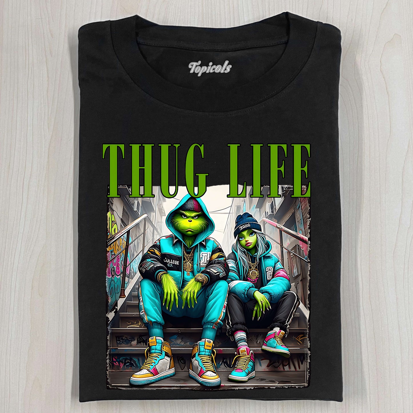 THUG LIFE T-SHIRTSÂ  Style002 - clothing by TeeHivey.com (Image 1)