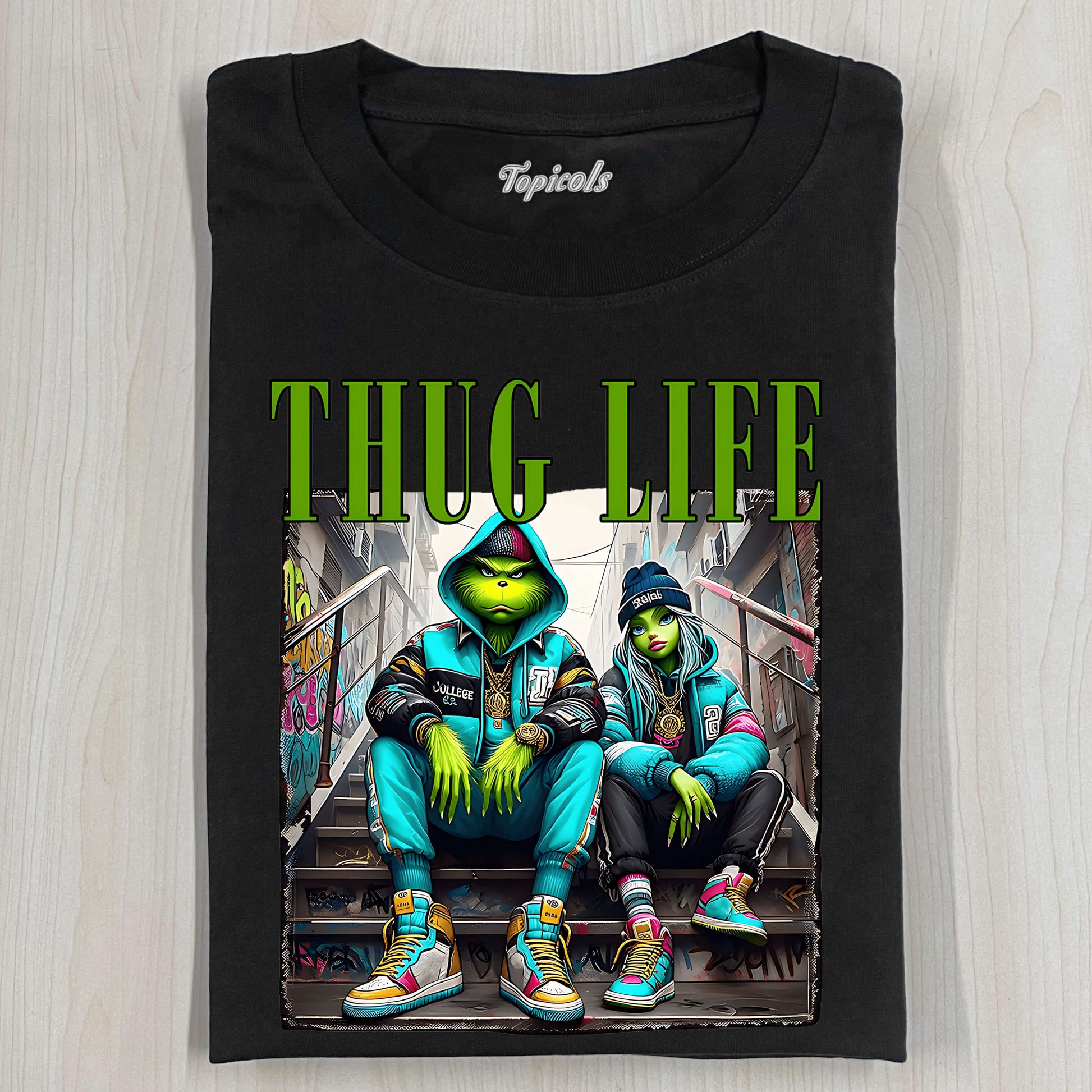 THUG LIFE T-SHIRTSÂ  Style002 - clothing by TeeHivey.com (Image 1)
