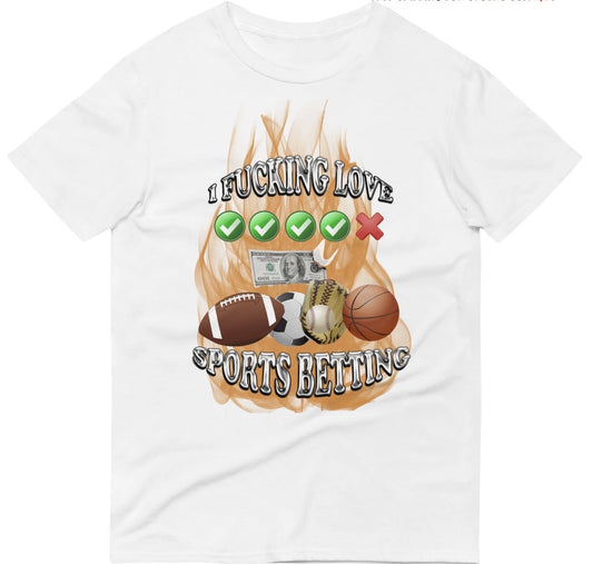 Sports Betting Tee - clothing by TeeHivey.com (Image 1)