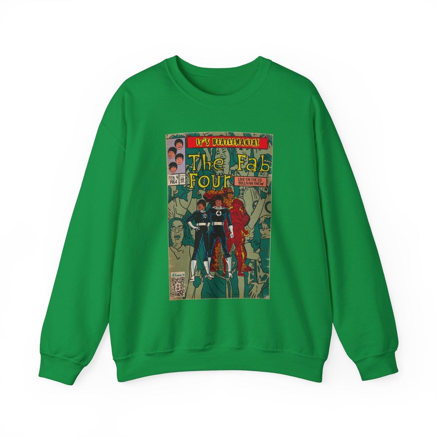 Beatlemania -  Unisex Heavy Blendâ„¢ Crewneck Sweatshirt