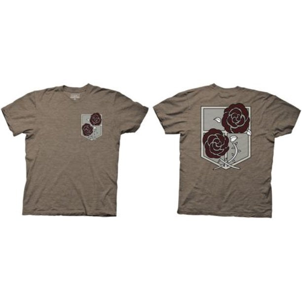 Attack On Titan Garrison Symbol Anime Adult T-Shirt - clothing by TeeHivey.com