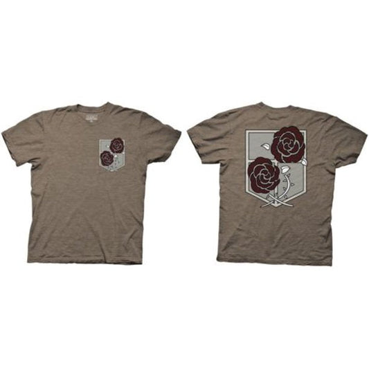 Attack On Titan Garrison Symbol Anime Adult T-Shirt - clothing by TeeHivey.com