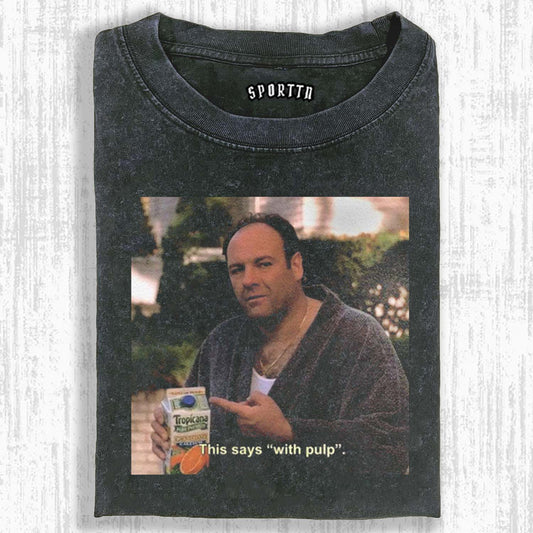RETRO STYLE SOPRANOS GRAPHIC T-SHIRT Style005