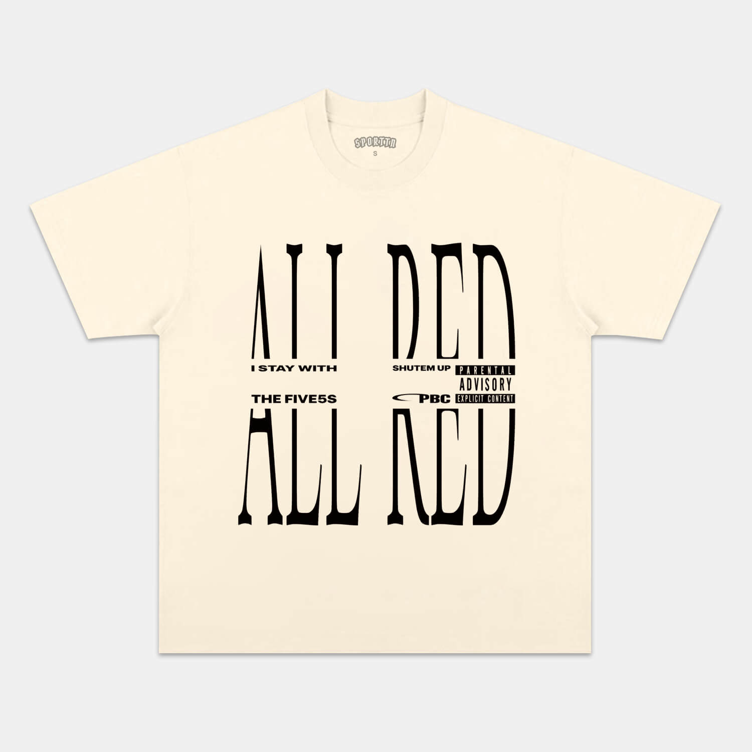 PLAYBOI CARTI & ALL RED TEE - clothing by TeeHivey.com (Image 4)