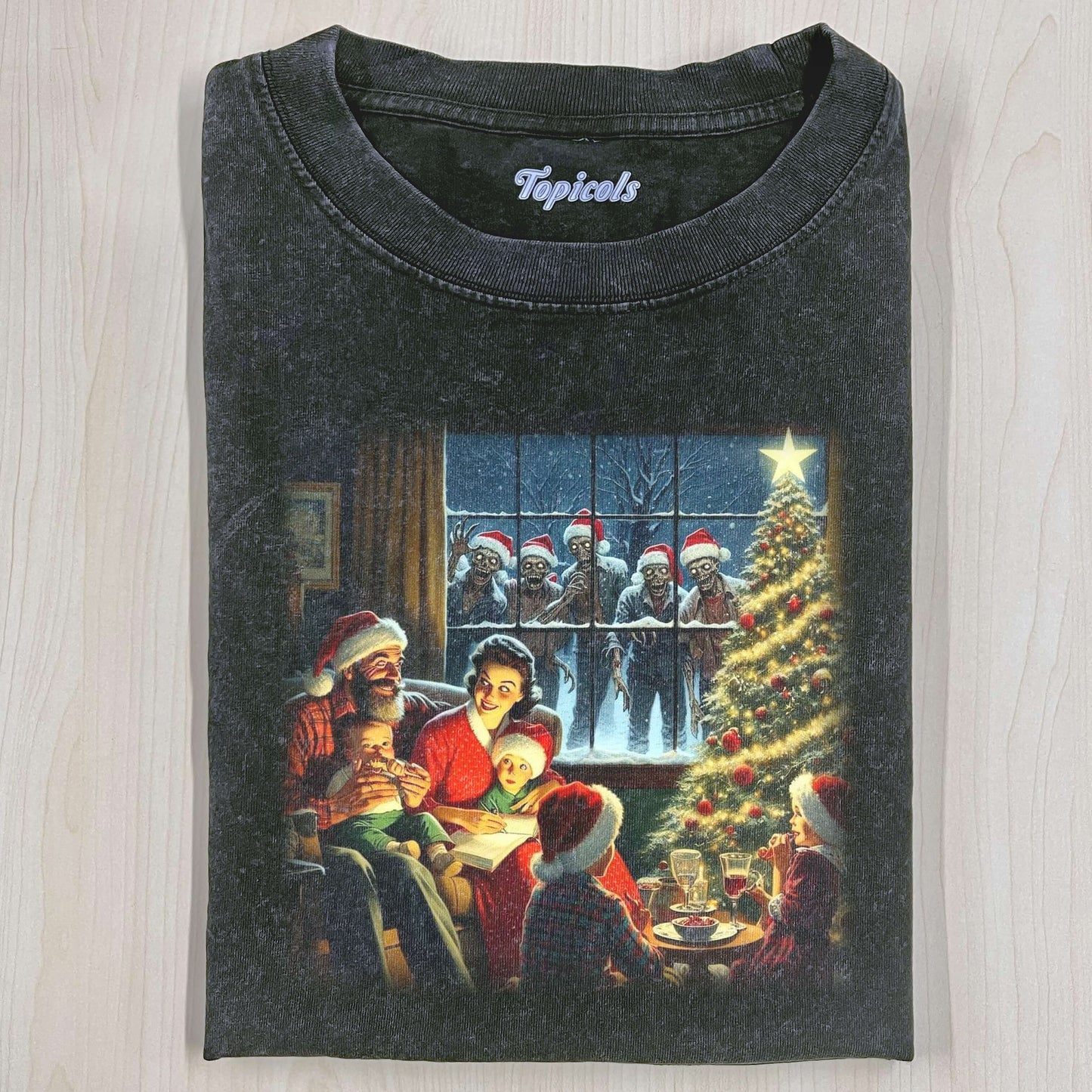 RETRO QUIRKY CHRISTMAS T-SHIRTSÂ