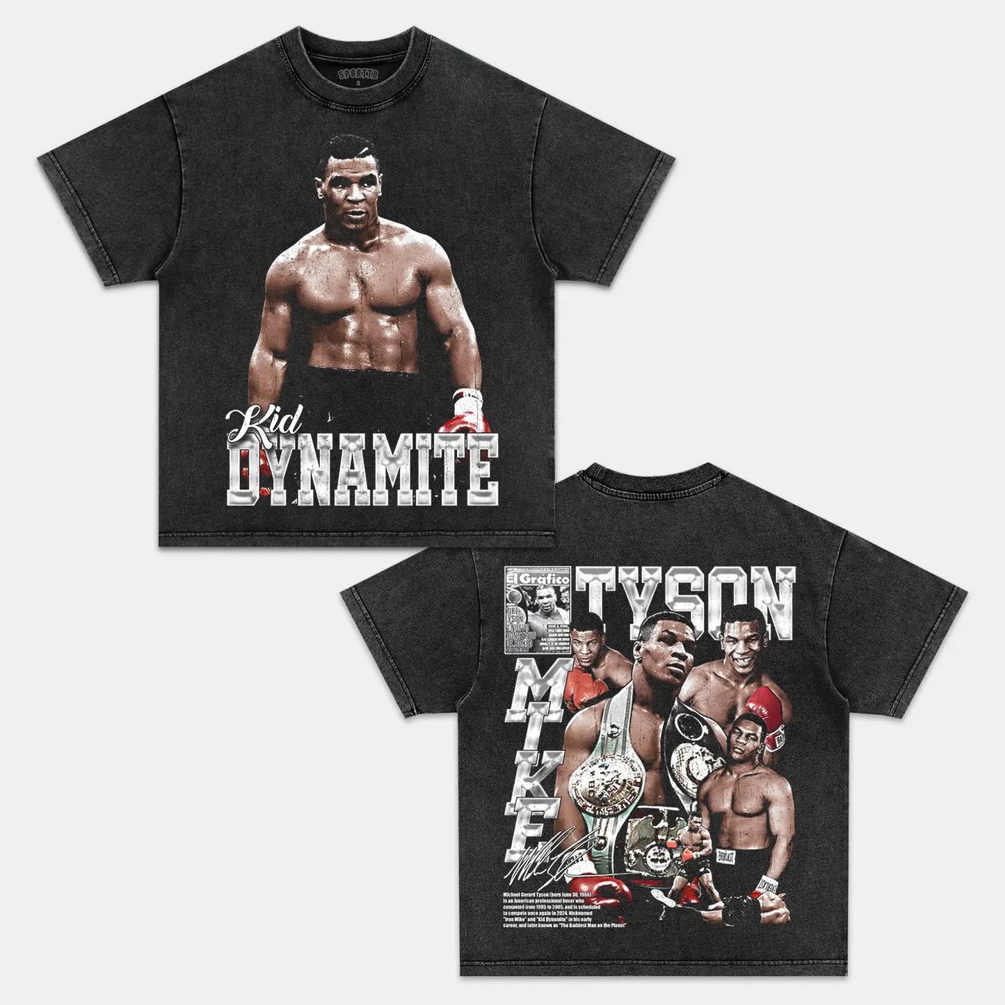 MIKE TYSON V2 TEE Style001 - clothing by TeeHivey.com (Image 2)