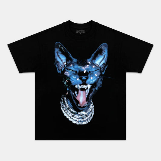 RETRO STREET STYLE & CAT V2 TEE Style001 - clothing by TeeHivey.com (Image 1)