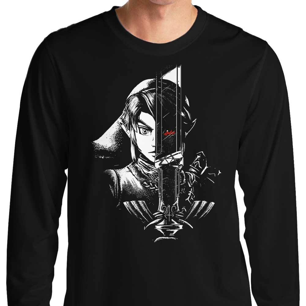 A Hero's Dark Reflection - Long Sleeve T-Shirt