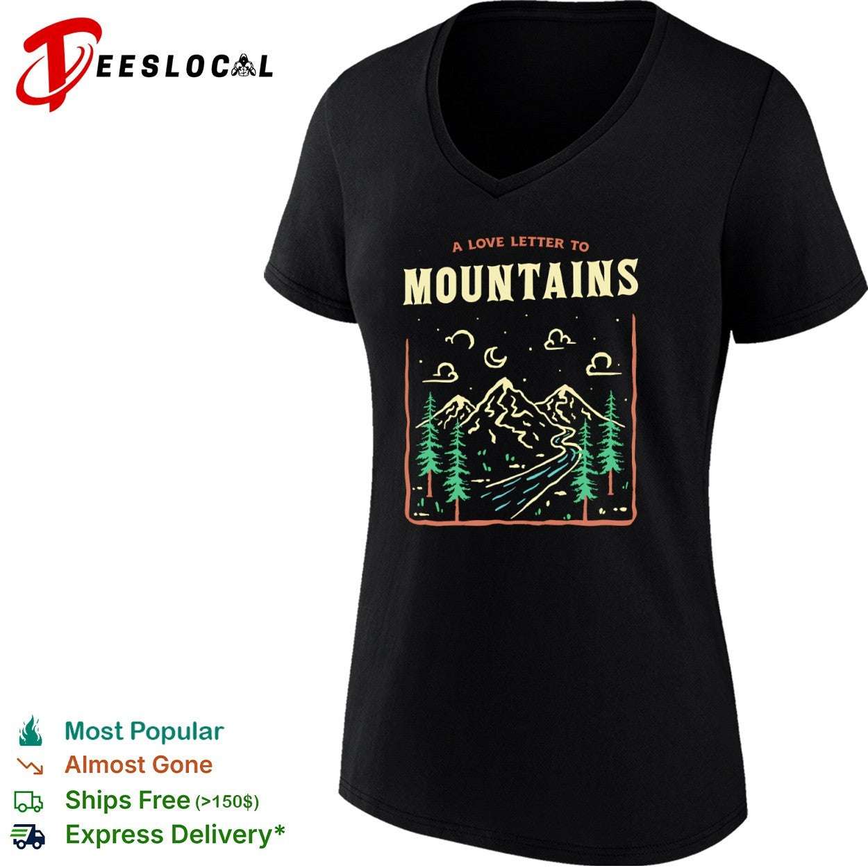 A Love Letter To The Mountains shirt