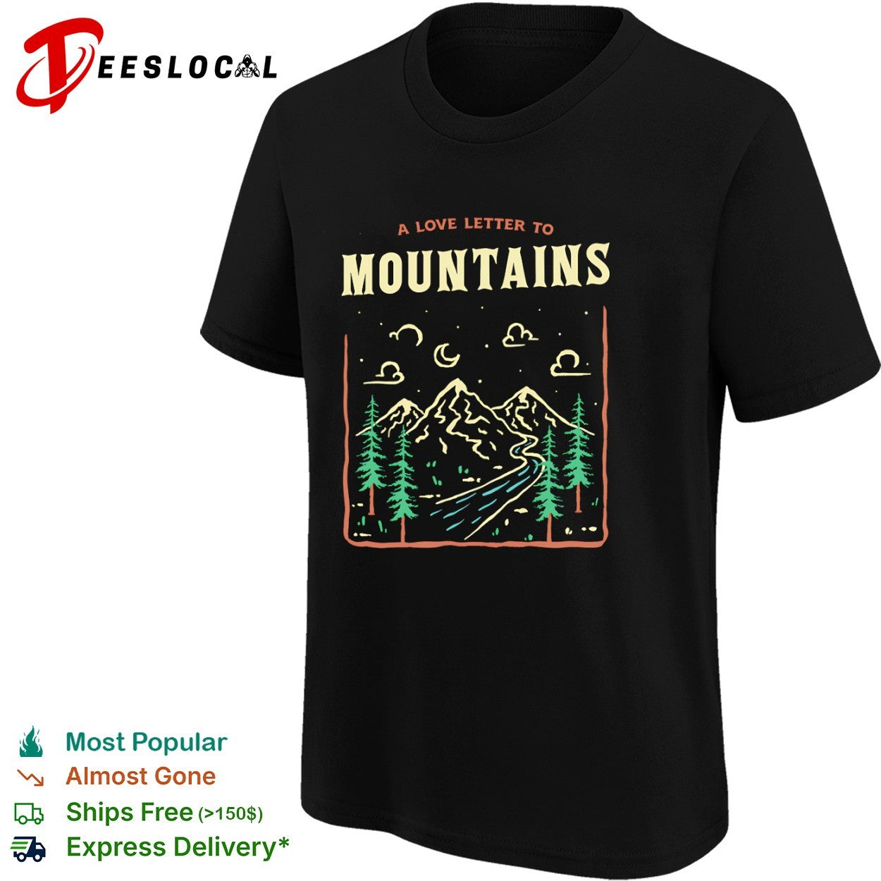 A Love Letter To The Mountains shirt