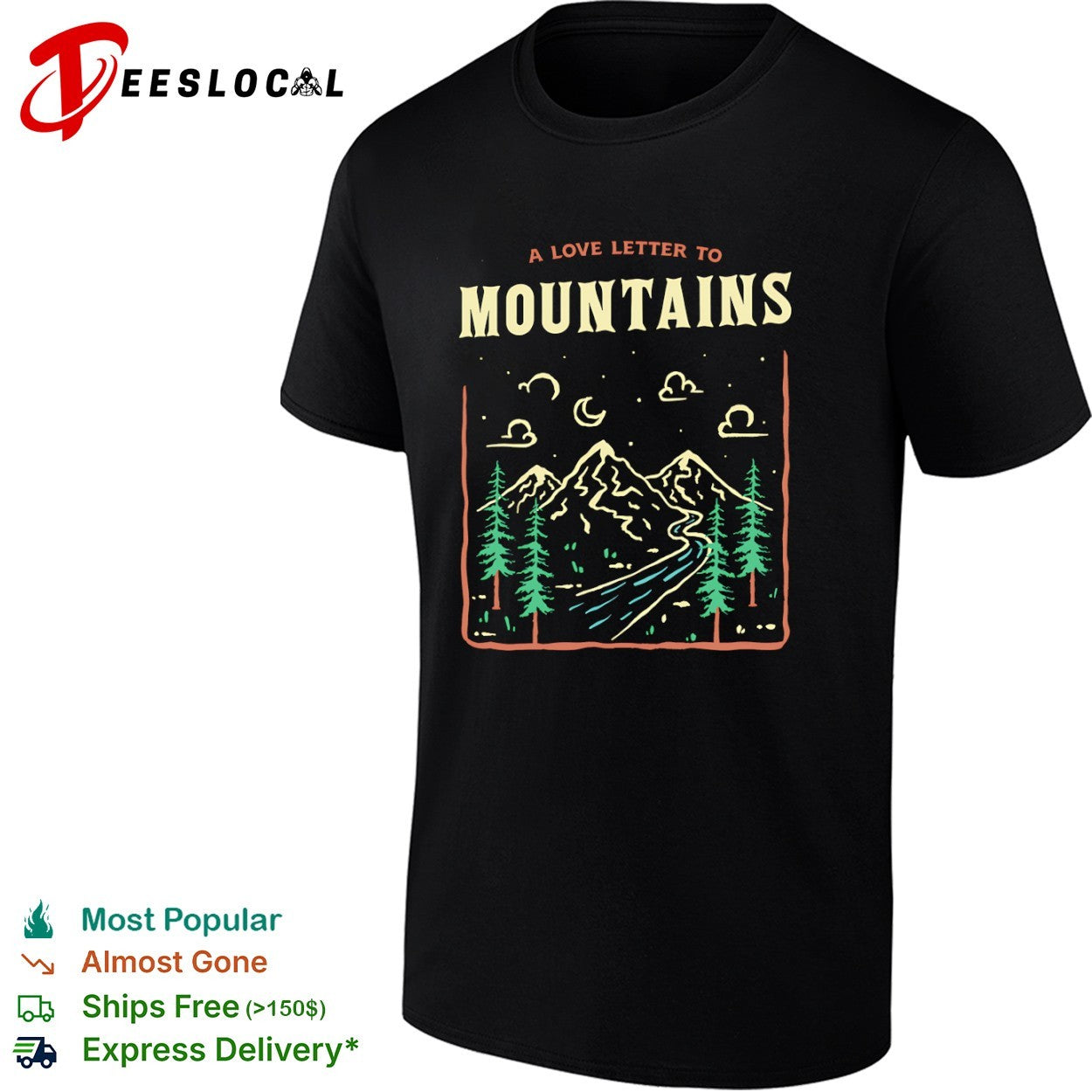 A Love Letter To The Mountains shirt