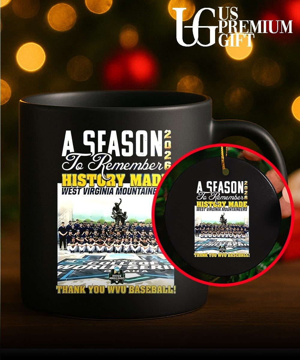 A Season 2026 To Remember History Made West Virginia Mountaineers shirt