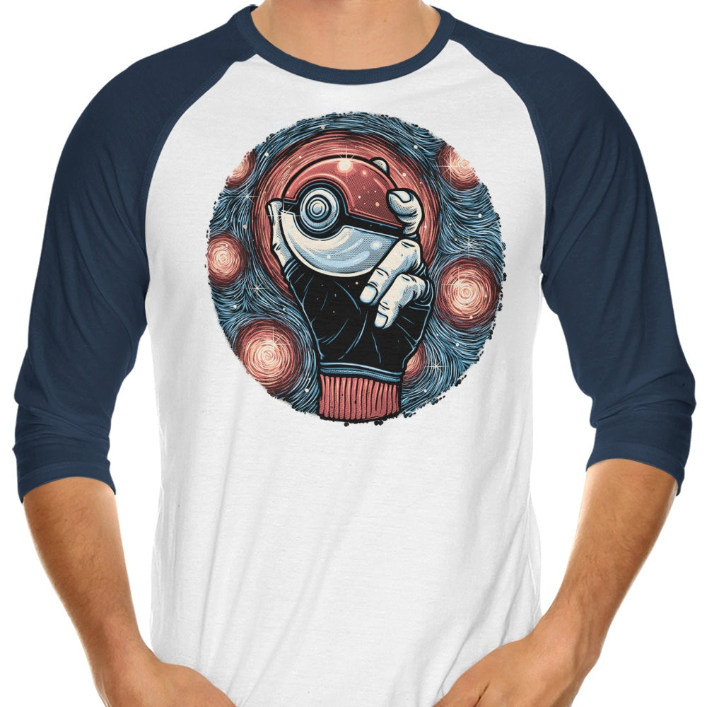 A Starry Catch - 3/4 Sleeve Raglan T-Shirt