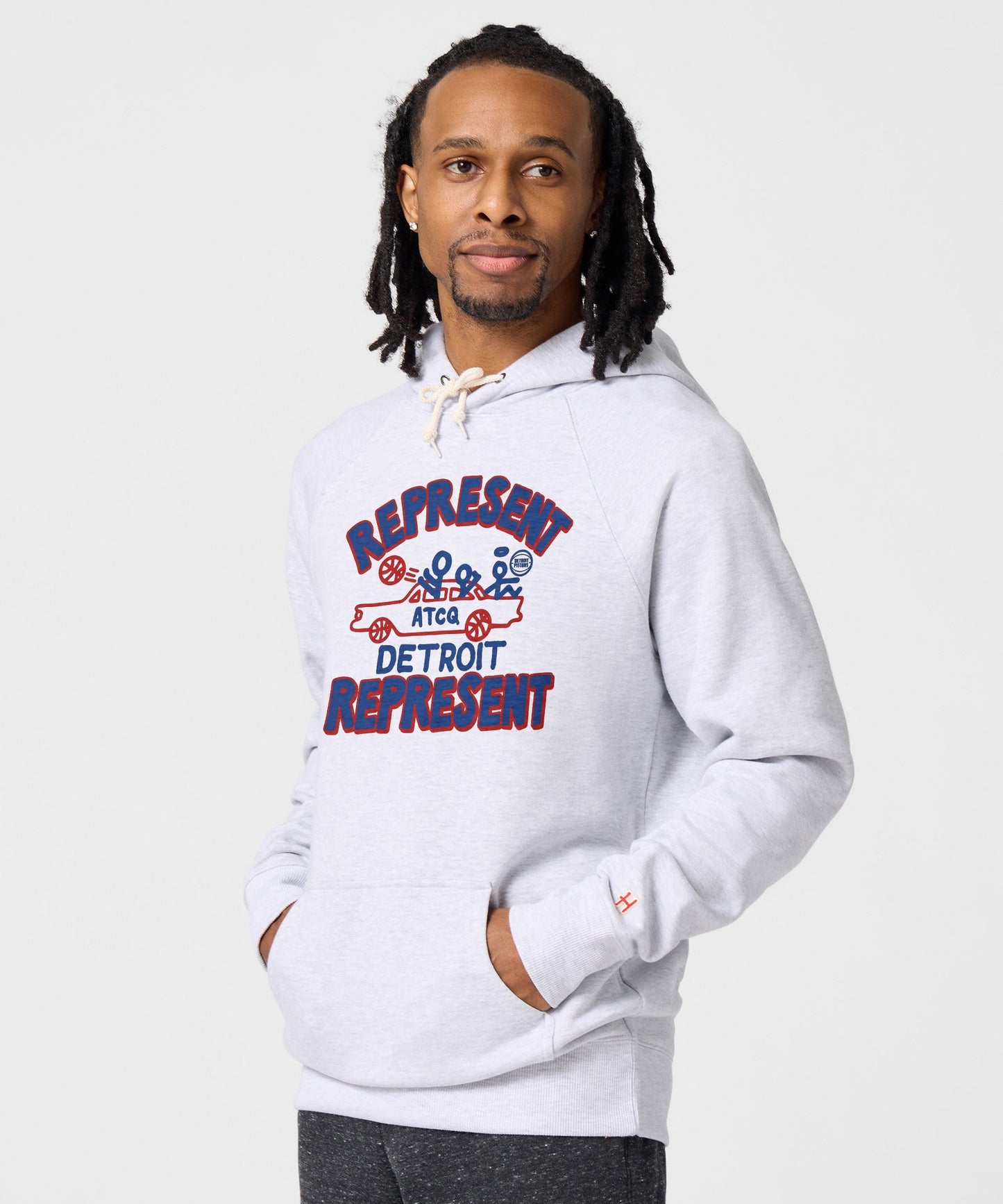 A Tribe Called Quest x Detroit Pistons Represent Hoodie