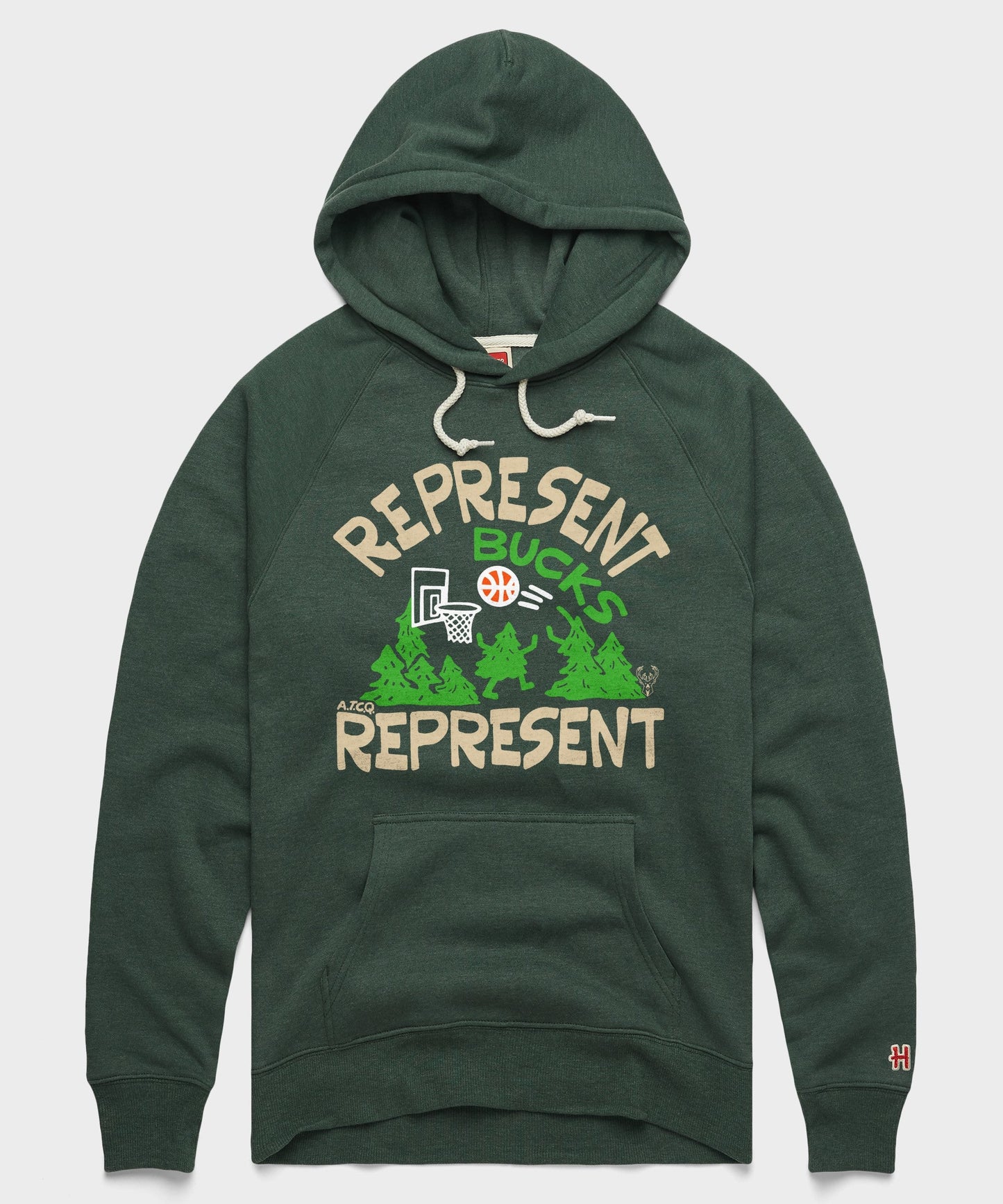 A Tribe Called Quest x Milwaukee Bucks Represent Hoodie