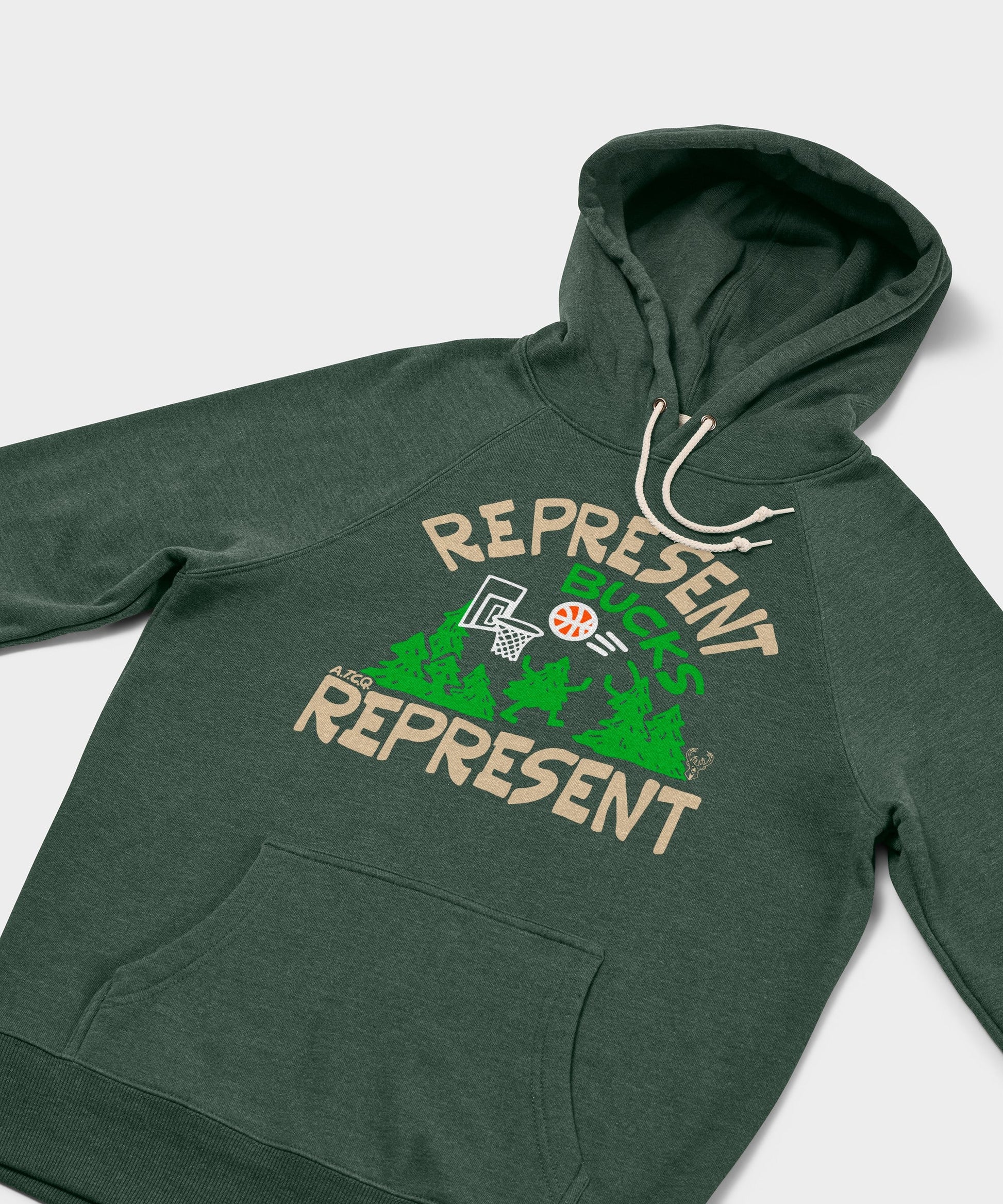 A Tribe Called Quest x Milwaukee Bucks Represent Hoodie