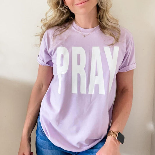 Pray Oversized - clothing by TeeHivey.com (Image 1)