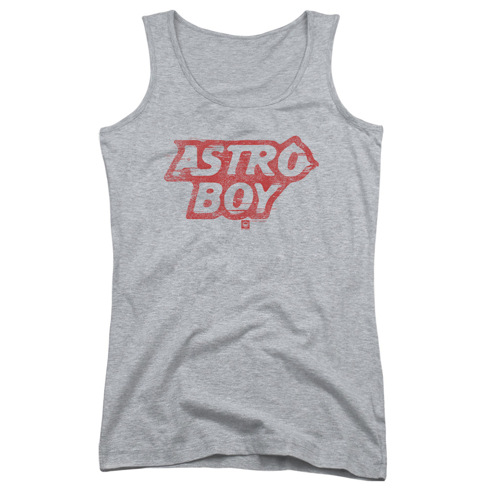 Astro Boy Logo Womens Tank Top Shirt Athletic Heather - clothing by TeeHivey.com